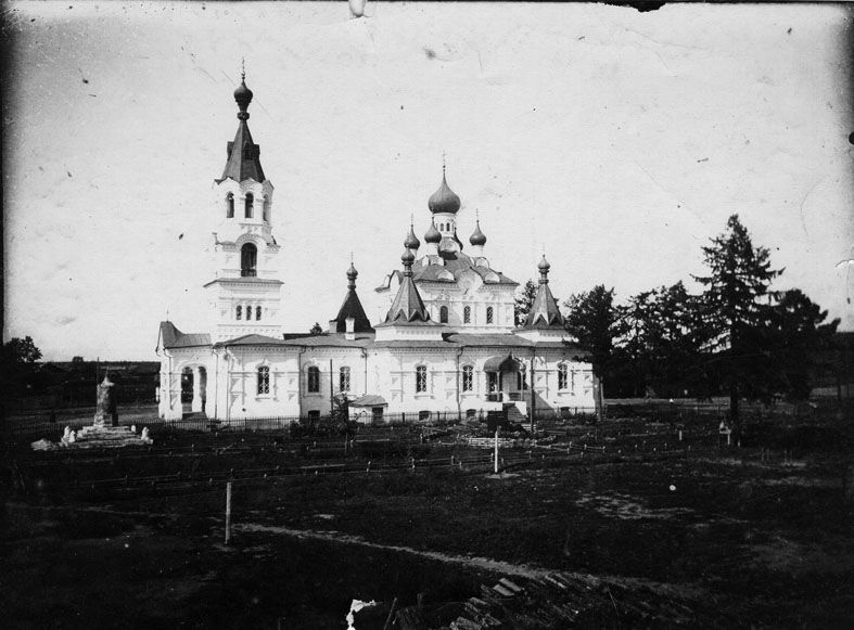 Церковь Покрова Пресвятой Богородицы, Кирс (Верхнекамский район, Кировская область). архивная фотография, Фото с сайта: http://www.kirscity.ru/