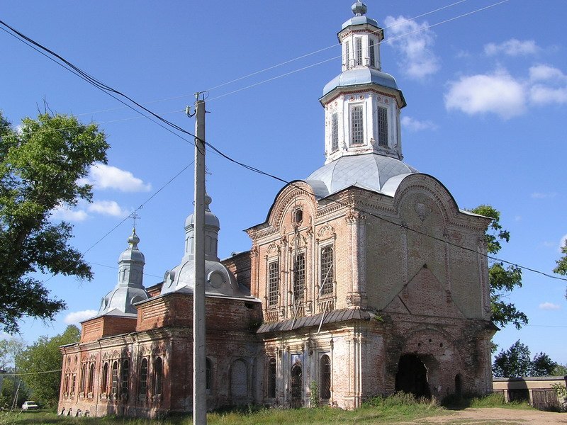 Церковь Воскресения Христова, Суна (Зуевский район, Кировская область). фасады