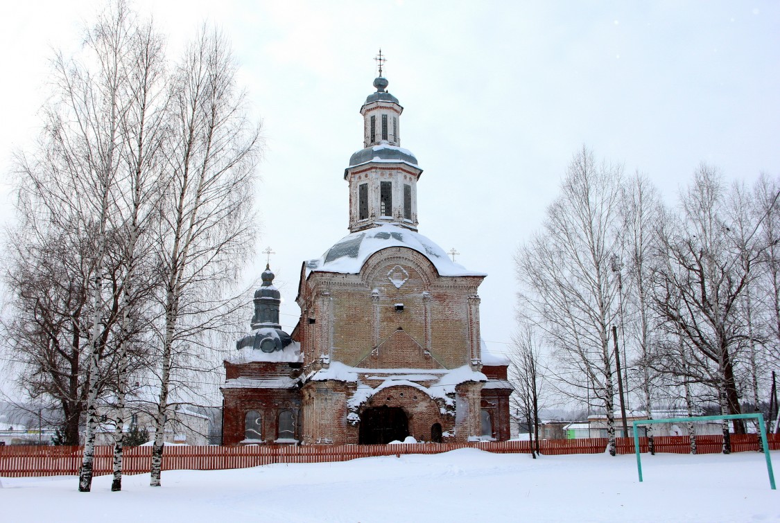 Церковь Воскресения Христова, Суна (Зуевский район, Кировская область). фасады