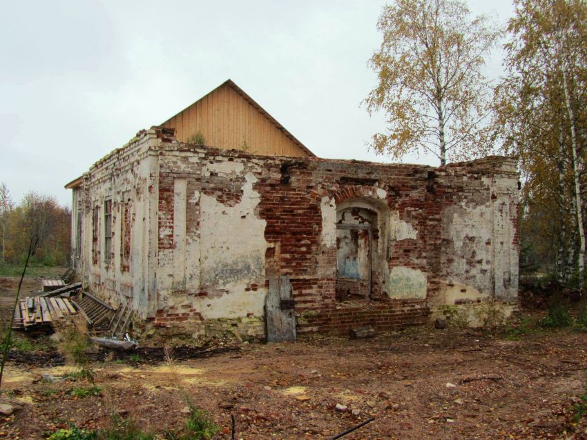 Андреевская. Церковь Воскресения Христова. фасады, вид с запада