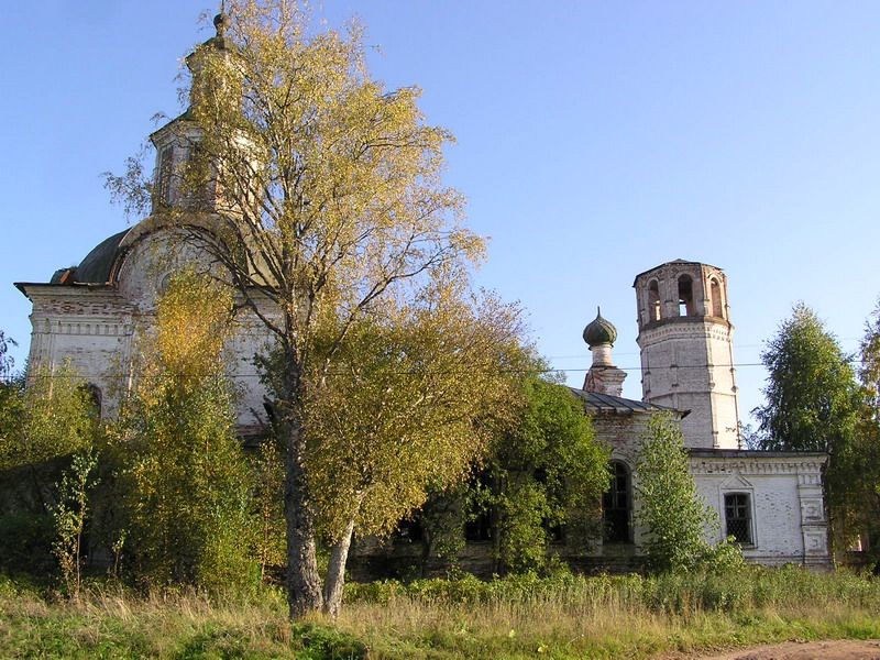 Сырьяны. Церковь Николая Чудотворца. фасады