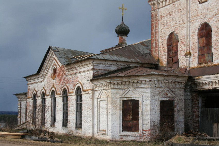 Сырьяны. Церковь Николая Чудотворца. архитектурные детали