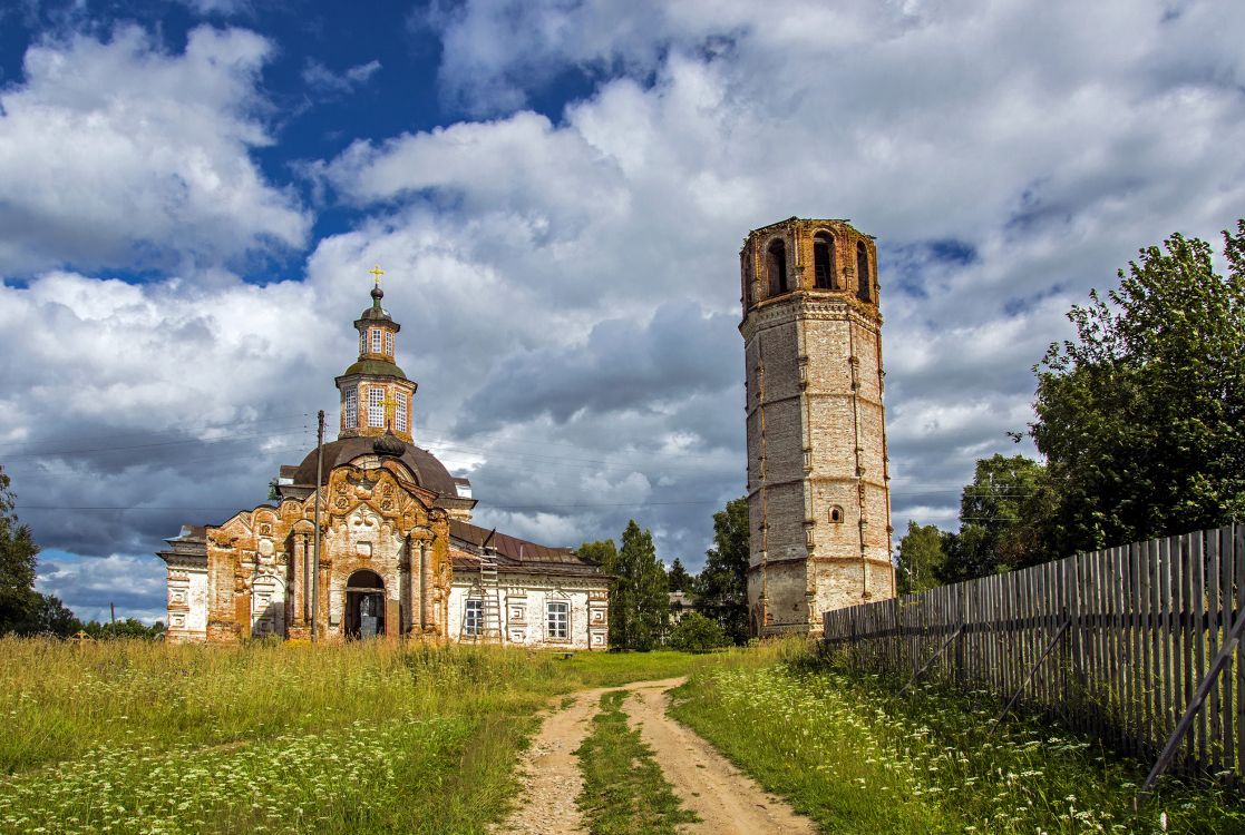Церковь Николая Чудотворца, Сырьяны (Белохолуницкий район, Кировская область). документальные фотографии