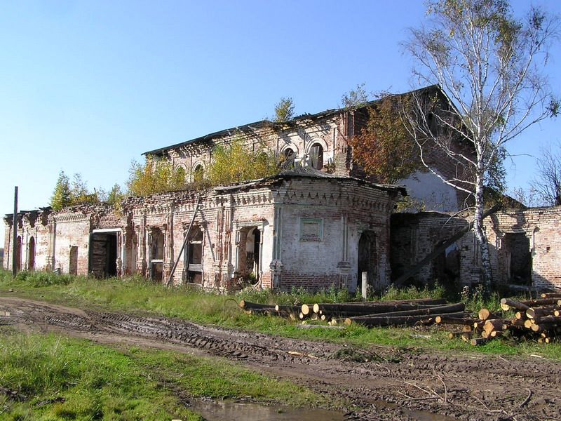 Полом. Церковь Спаса Нерукотворного Образа. фасады