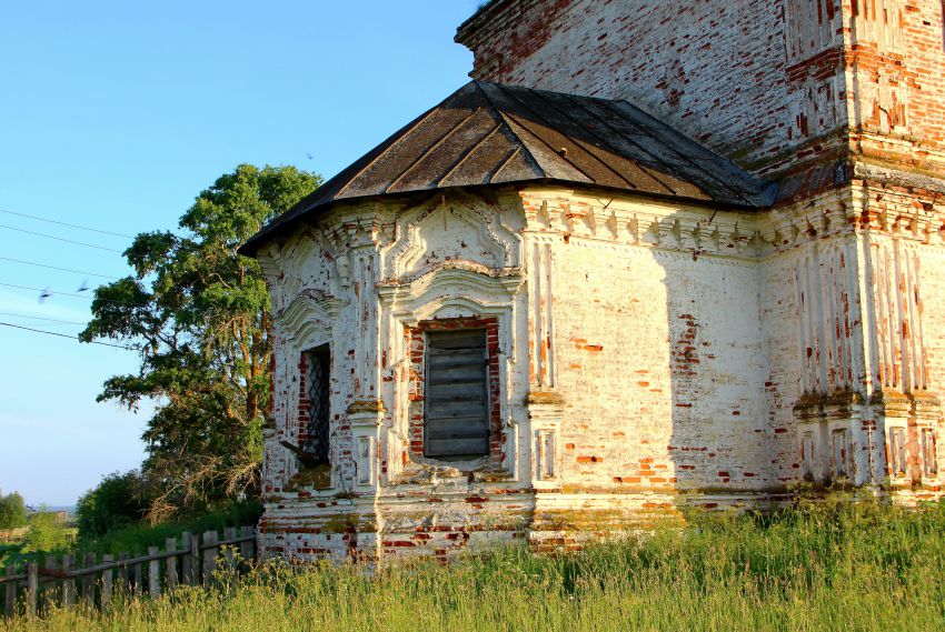 Церковь Вознесения Господня, Прокопье (Белохолуницкий район, Кировская область). архитектурные детали