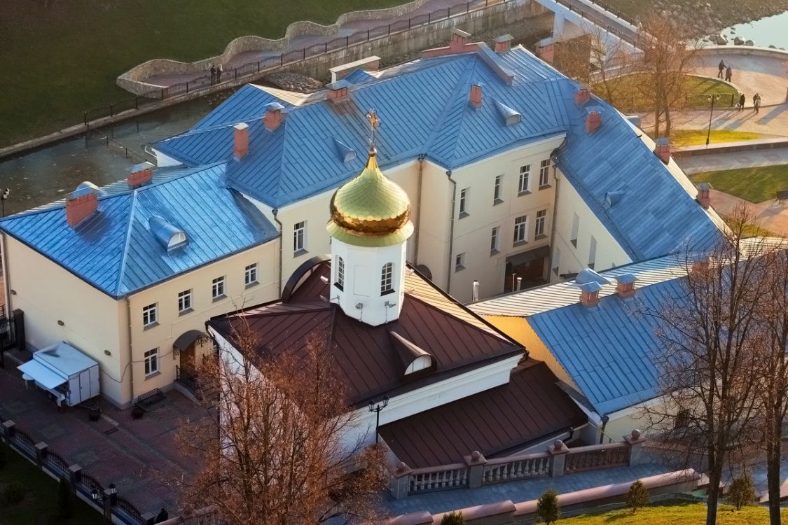 Витебск. Духов монастырь. общий вид в ландшафте