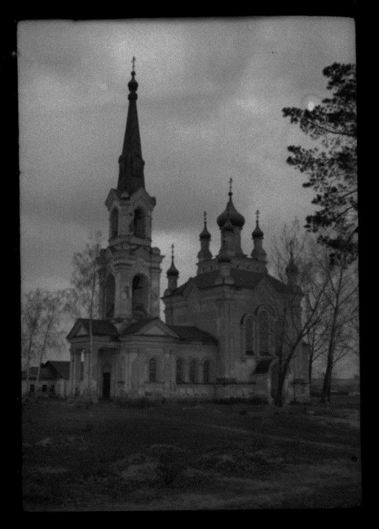 Белица. Церковь Введения во храм Пресвятой Богородицы. архивная фотография, Фото 1980-х годов из фондов Курского областного краеведческого музея