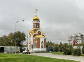 Волжский. Церковь Николая Чудотворца при больничном городке