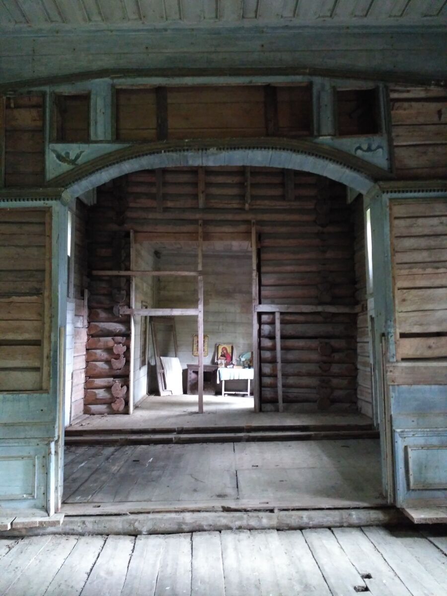 Церковь Георгия Победоносца, Шимозеро (Вытегорский район, Вологодская область). интерьер и убранство