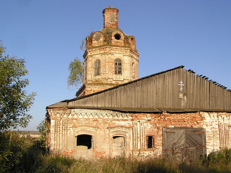 Церковь Вознесения Господня, Прокопье (Белохолуницкий район, Кировская область). архитектурные детали