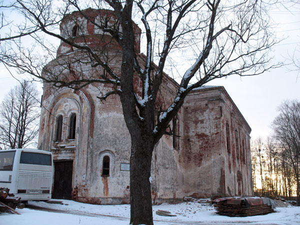 Церковь Троицы Живоначальной, Островно (Бешенковичский район, Беларусь, Витебская область). общий вид в ландшафте