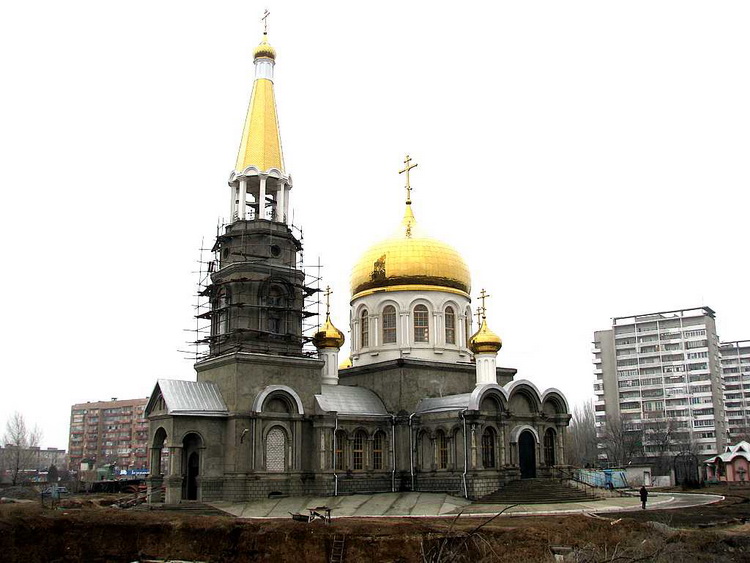 Волжский. Церковь Иоанна Богослова. фасады