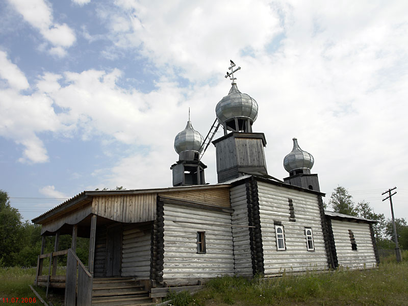 Церковь Успения Пресвятой Богородицы, Девятины (Вытегорский район, Вологодская область). фасады