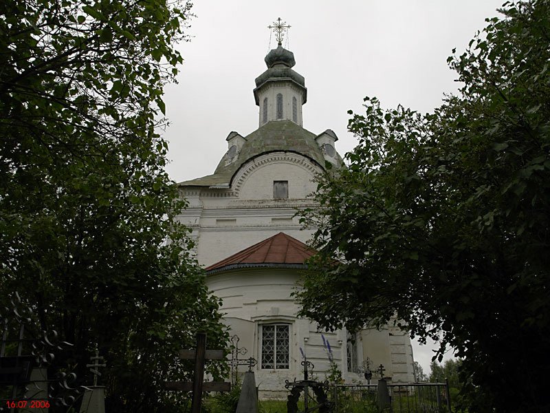 Церковь Покрова Пресвятой Богородицы, Аксеново (Кирилловский район, Вологодская область). фасады