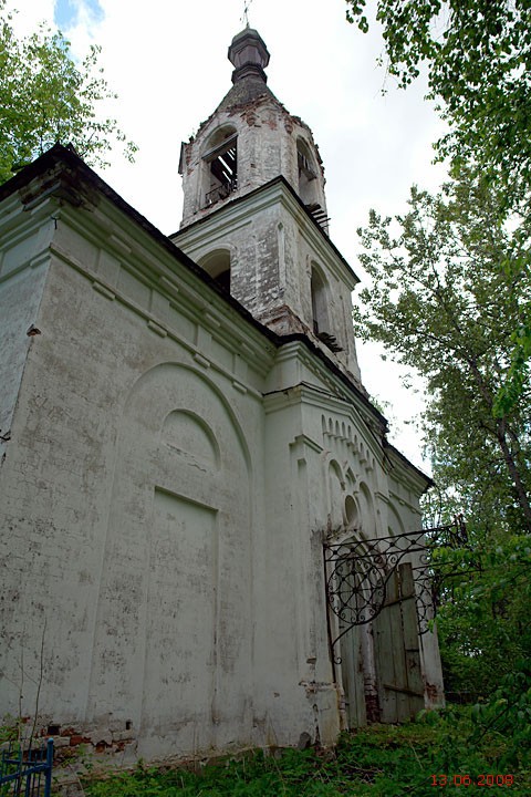 Церковь Воскресения Словущего, Ширяевская (Бабаевский район, Вологодская область). архитектурные детали