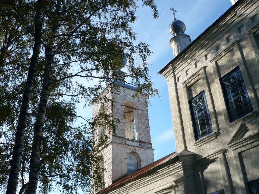 Церковь Казанской иконы Божией Матери, Георгиевское (Пестяковский район, Ивановская область). фасады