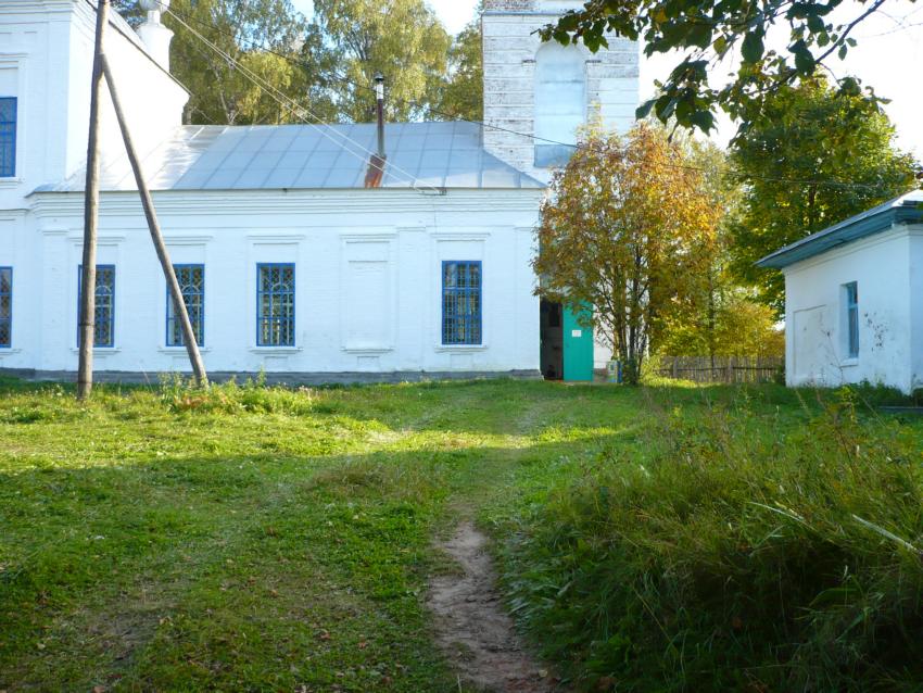 Церковь Казанской иконы Божией Матери, Георгиевское (Пестяковский район, Ивановская область). фасады