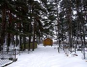 Церковь Николая Чудотворца на кладбище, Вид от входа на кладбище<br>, Яама (Jaama), Ида-Вирумаа, Эстония