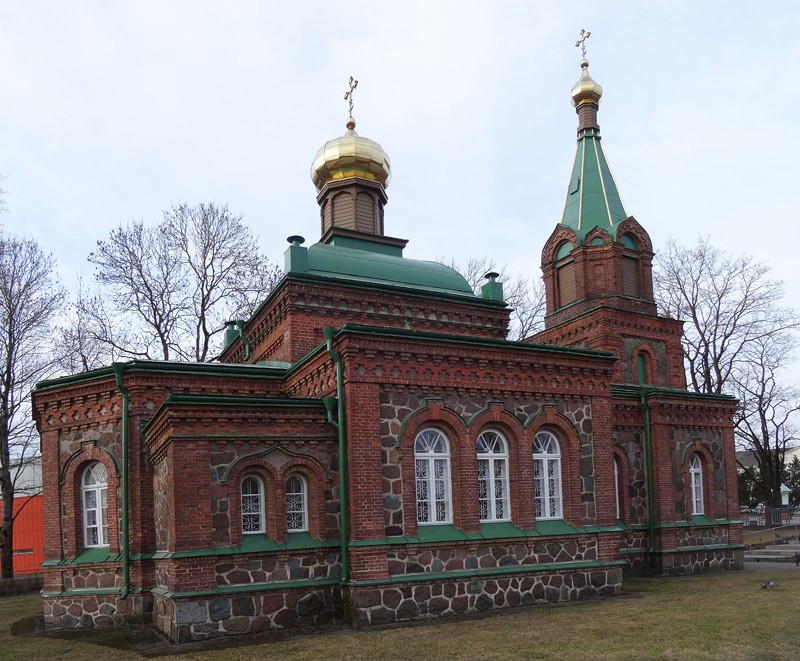 Йыхви (Jõhvi). Церковь Богоявления. фасады