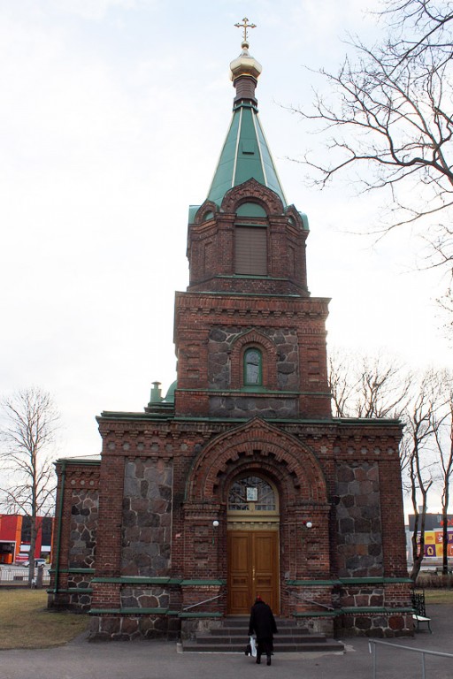 Церковь Богоявления, Йыхви (Jõhvi) (Ида-Вирумаа, Эстония). фасады, Западный фасад