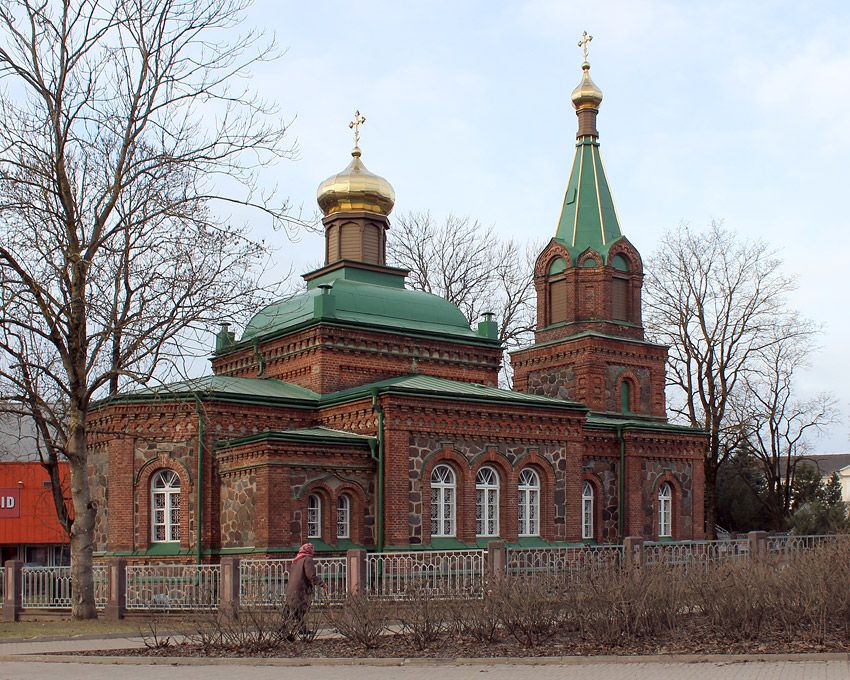 Церковь Богоявления, Йыхви (Jõhvi) (Ида-Вирумаа, Эстония). фасады, Фрагмент фасада