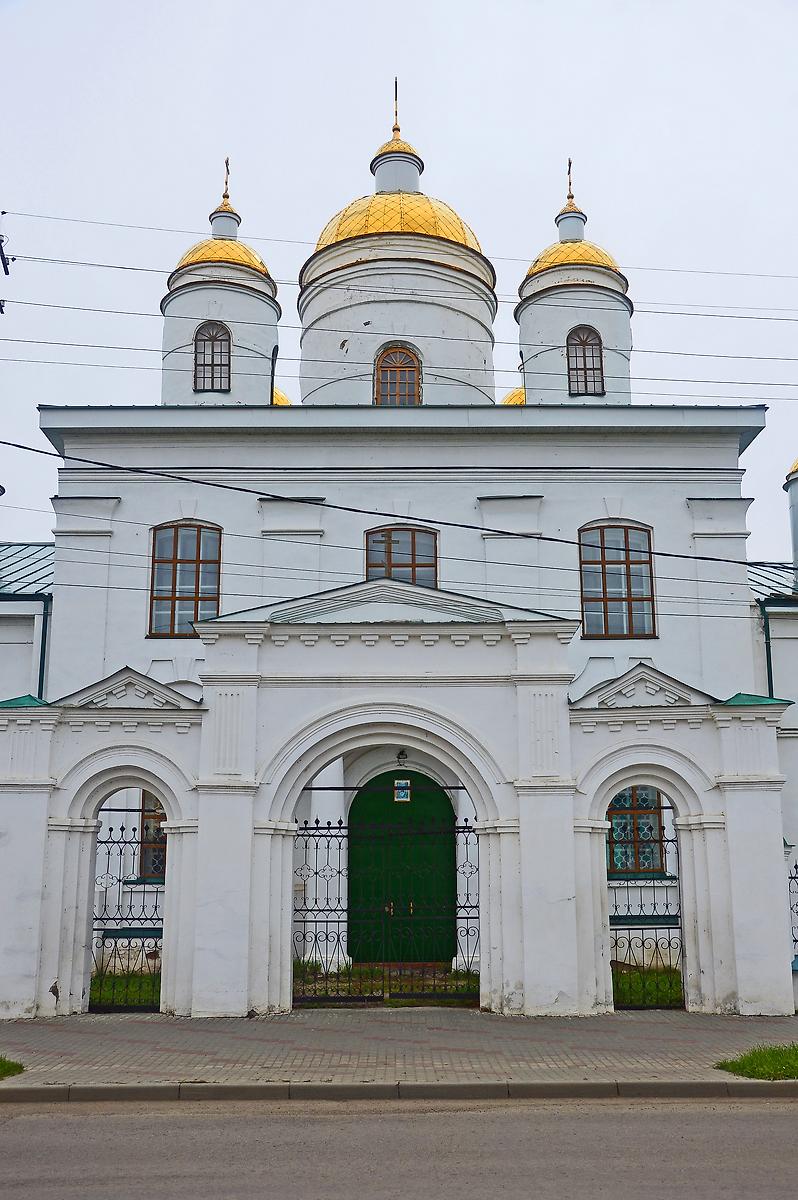 фасады. Кафедральный собор Троицы Живоначальной, Троицк (Троицкий район и г. Троицк, Челябинская область)