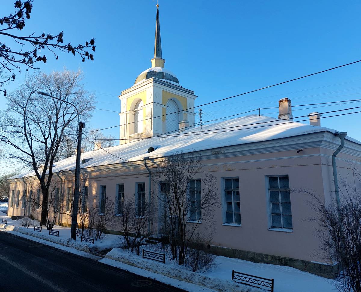 фасады. Церковь Воздвижения Креста Господня, Петергоф (Санкт-Петербург, Петродворцовый район, г. Санкт-Петербург)