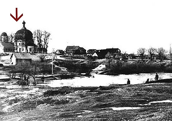 Церковь Михаила Архангела, Лутна (Клетнянский район, Брянская область). архивная фотография, Фото 1970-80-х гг. Из частного архива