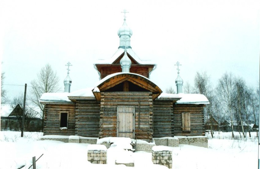 Уляхино. Церковь Георгия Победоносца. фасады, западный фасад