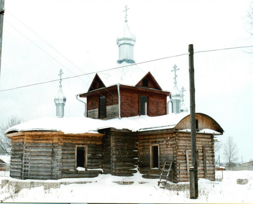 Церковь Георгия Победоносца, Уляхино (Гусь-Хрустальный район и г. Гусь-Хрустальный, Владимирская область). фасады, северо-восточный фасад