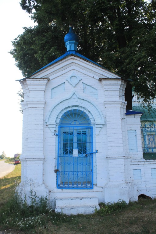 Церковь Владимирской иконы Божией Матери, Владимирское (Горномарийский район, Республика Марий Эл). дополнительная информация, Часовня в составе церковной ограды Архистратига Божия Михаила