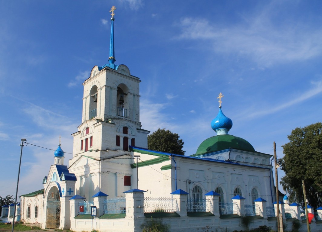 Церковь Владимирской иконы Божией Матери, Владимирское (Горномарийский район, Республика Марий Эл). фасады