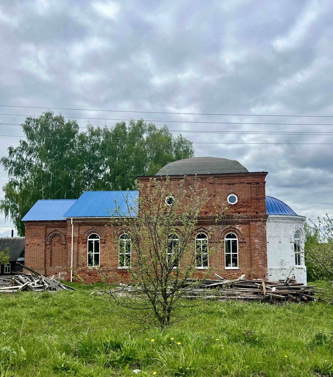 Церковь Казанской иконы Божией Матери, Кажлейка (Дальнеконстантиновский район, Нижегородская область). фасады