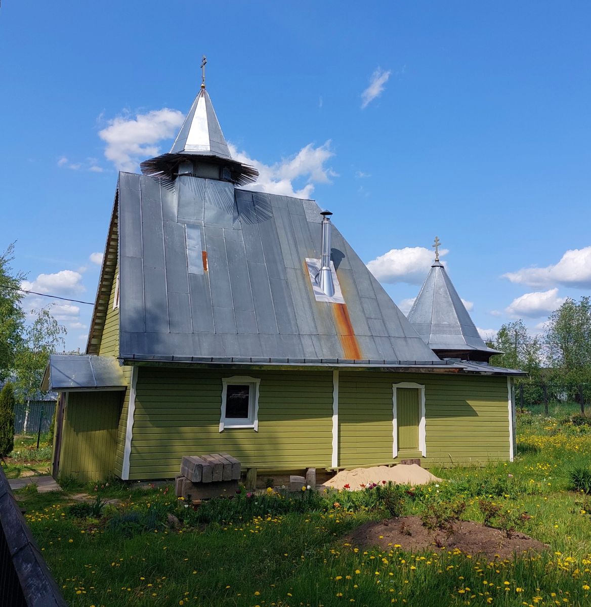 Церковь Серафима Саровского, Нурма (Тосненский район, Ленинградская область). фасады