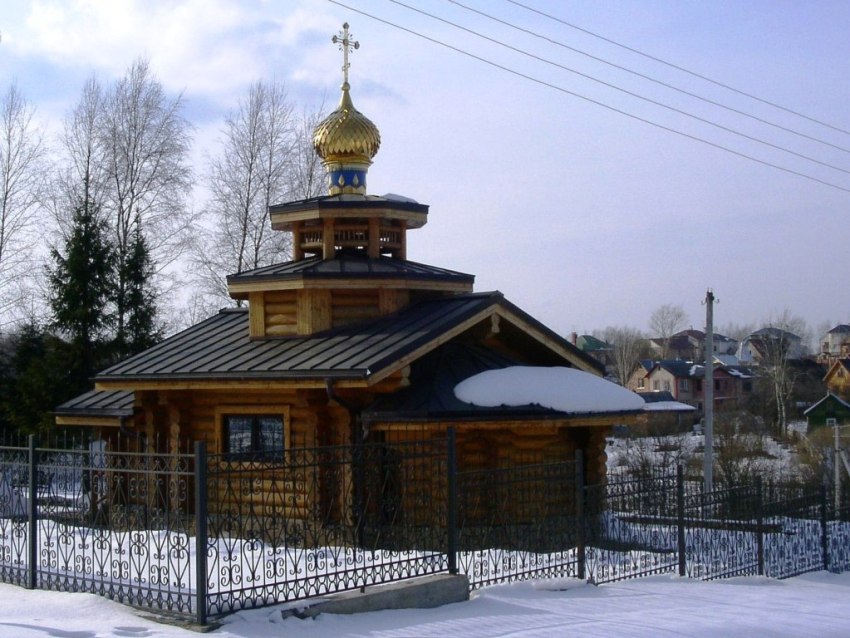 Часовня Михаила Архангела, Большое Свинорье (Новомосковский административный округ (НАО), г. Москва). фасады, вид с юго-востока