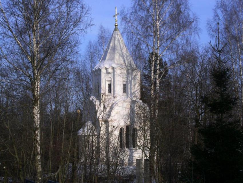 Часовня Воскресения Христова в Анкудинове, Анкудиново (Новомосковский административный округ (НАО), г. Москва). фасады, вид с запада