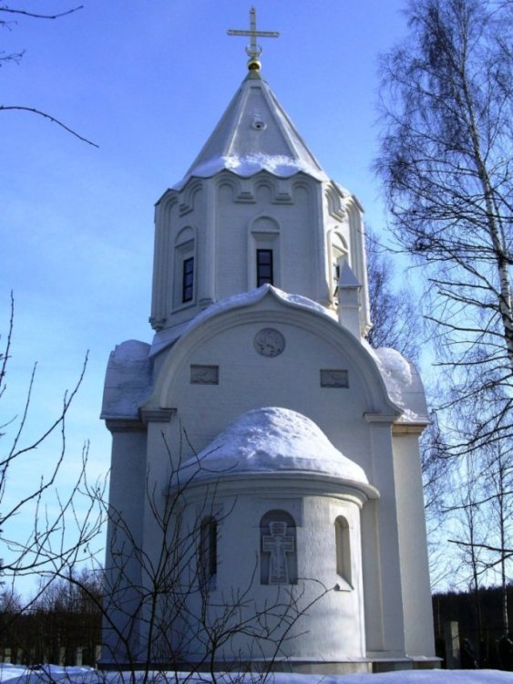 Часовня Воскресения Христова в Анкудинове, Анкудиново (Новомосковский административный округ (НАО), г. Москва). фасады, вид с северо-запада
