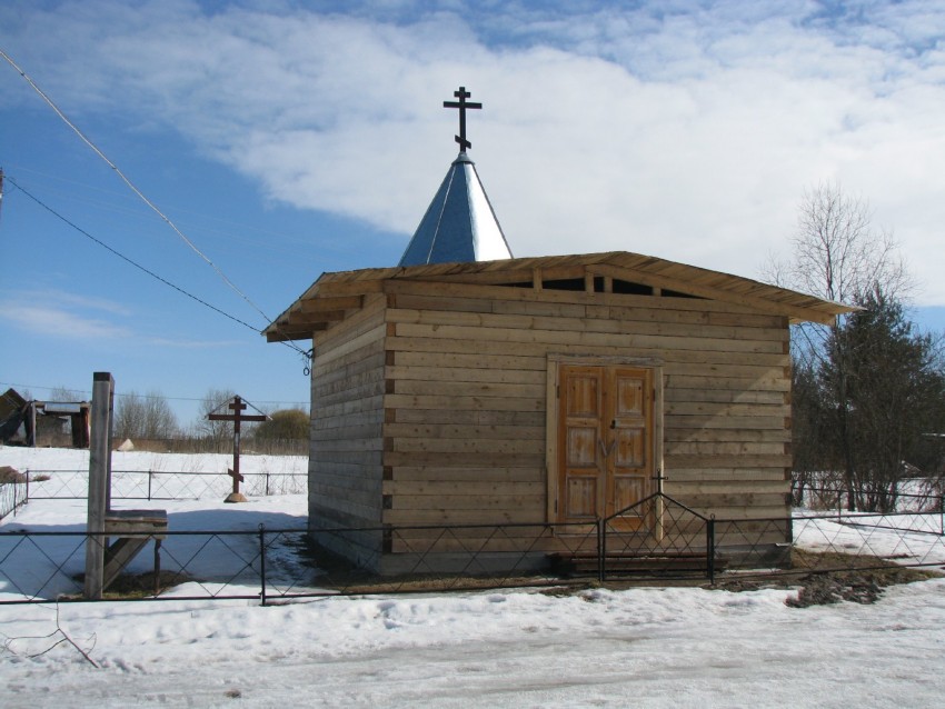 Церковь Серафима Саровского, Нурма (Тосненский район, Ленинградская область). общий вид в ландшафте
