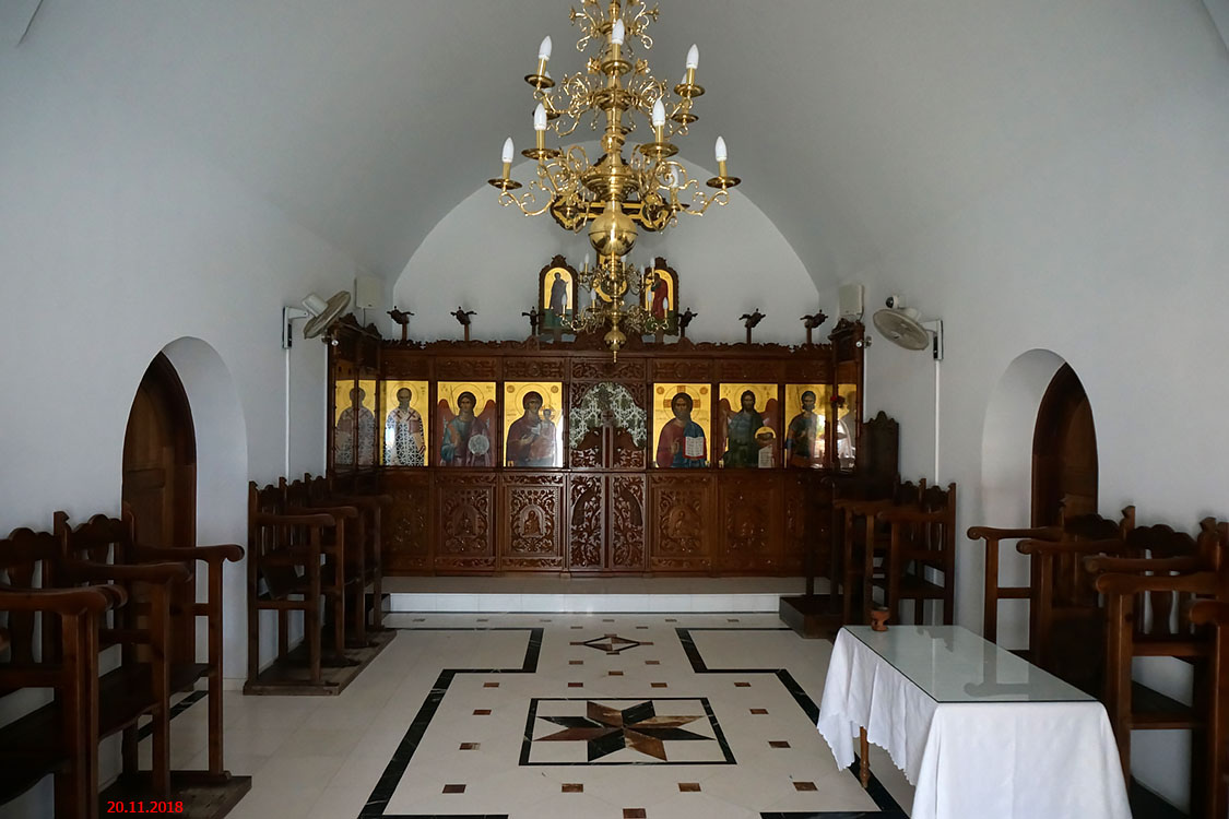 Айа-Напа. Церковь Феклы Иконийской. интерьер и убранство
