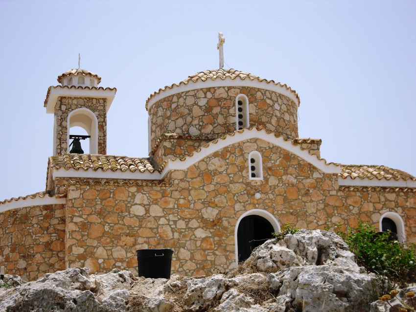 Кипр, Фамагуста, Протарас. Церковь Илии Пророка, фотография. фасады