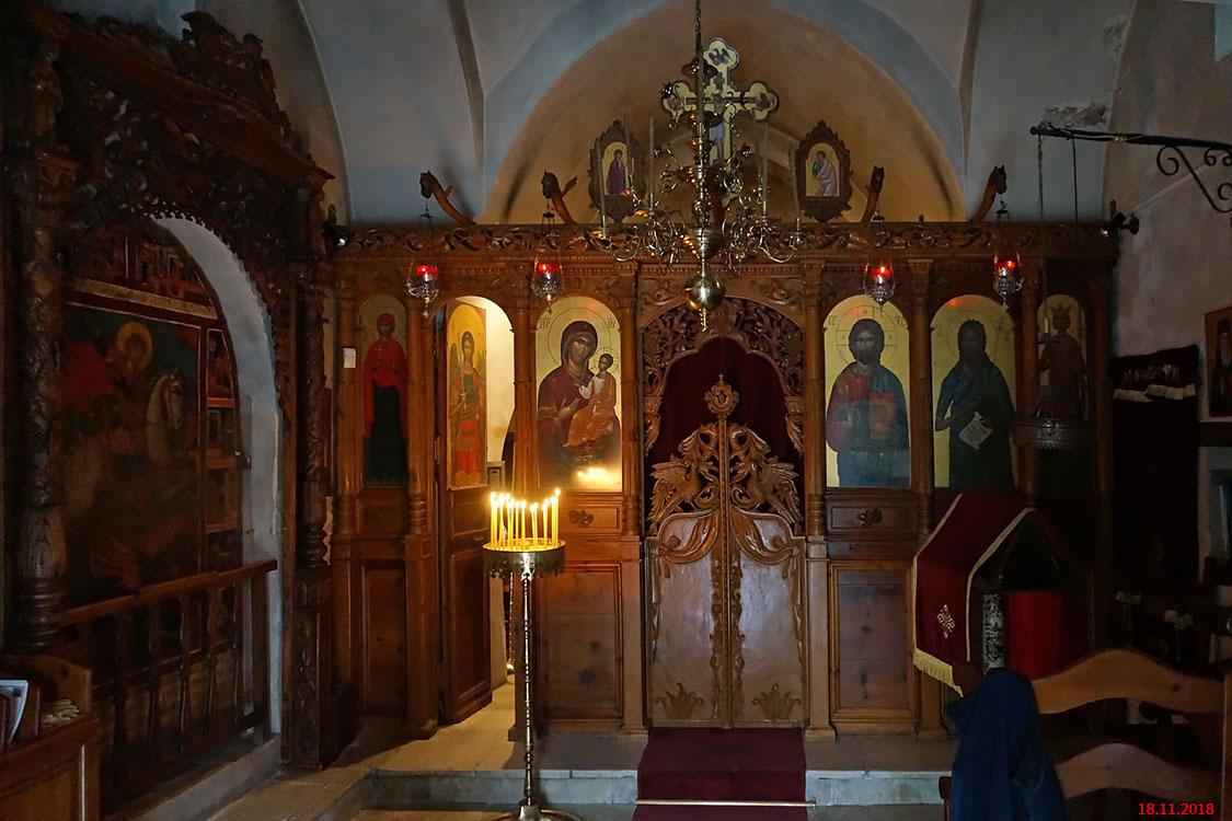 Ларнака. Церковь Георгия Победоносца. интерьер и убранство