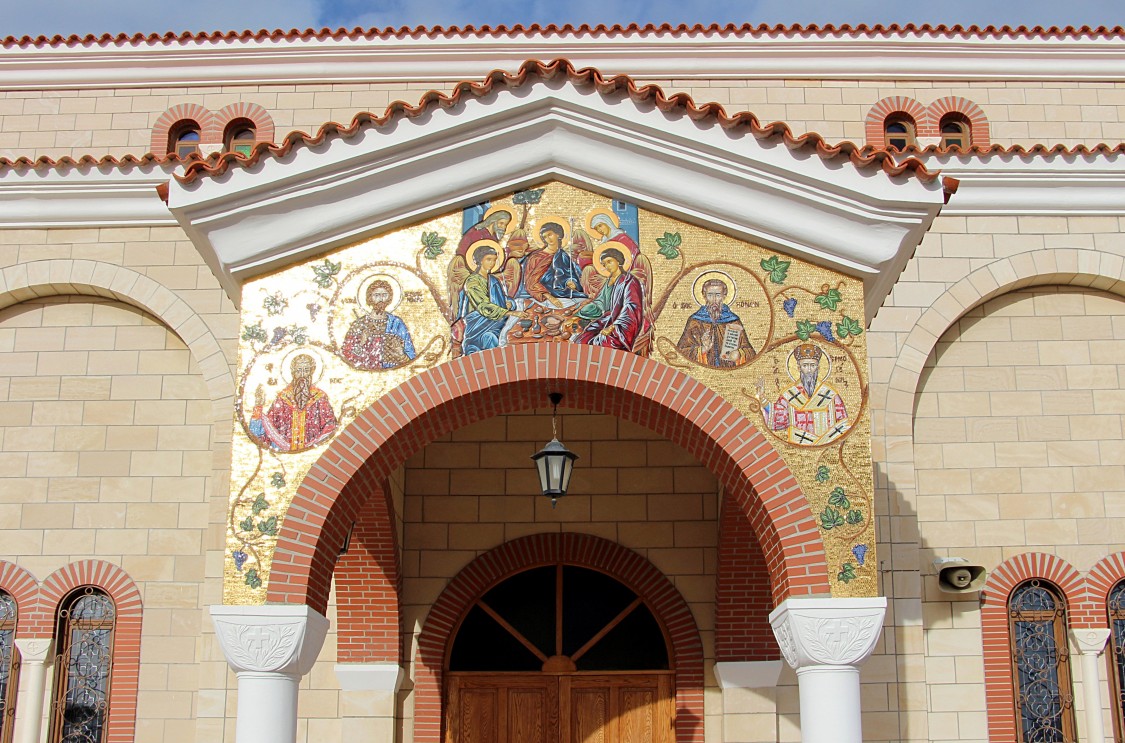 Ларнака. Церковь Варнавы апостола. архитектурные детали