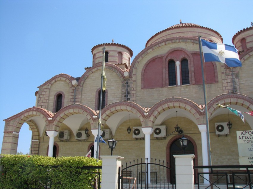 Церковь Феклы Иконийской, Ларнака (Ларнака, Кипр). общий вид в ландшафте