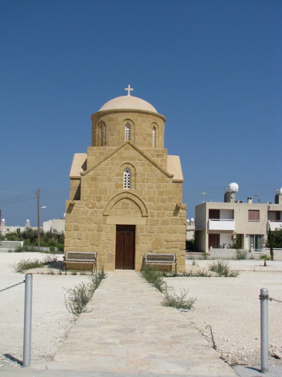 Церковь Иакова апостола, Ларнака (Ларнака, Кипр). общий вид в ландшафте