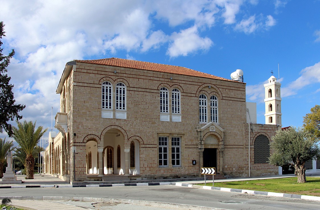 Георгиевский монастырь, Ларнака (Ларнака, Кипр). общий вид в ландшафте