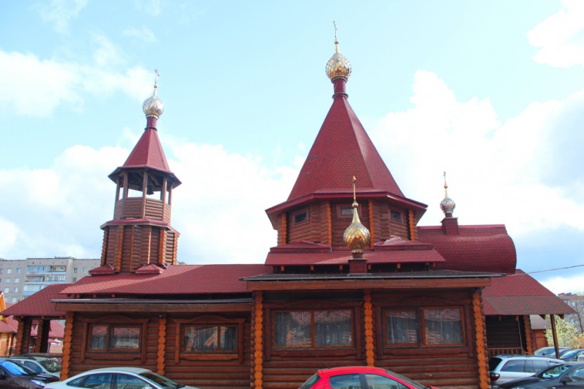Иваново. Церковь Серафима Саровского. общий вид в ландшафте, Вид с юга