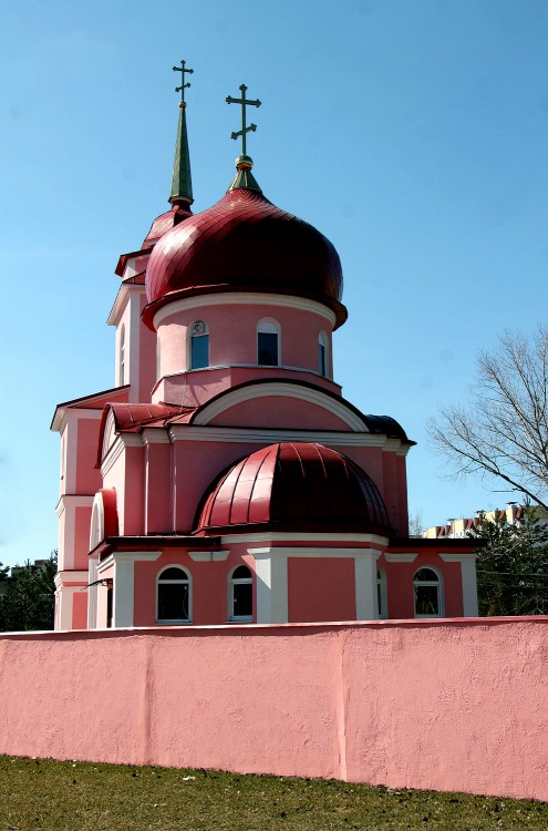 Церковь Пантелеимона Целителя при городской больнице №10, Воронеж (Воронеж, город, Воронежская область). фасады