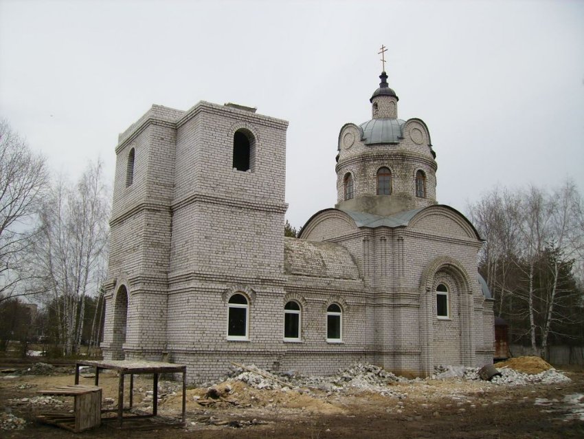 Воронеж. Церковь Пантелеимона Целителя при городской больнице №10. документальные фотографии, Вид  с  юго-запада