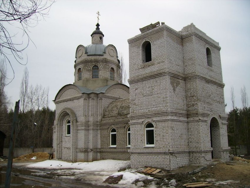 Воронеж. Церковь Пантелеимона Целителя при городской больнице №10. документальные фотографии, Вид  с  северо-запада