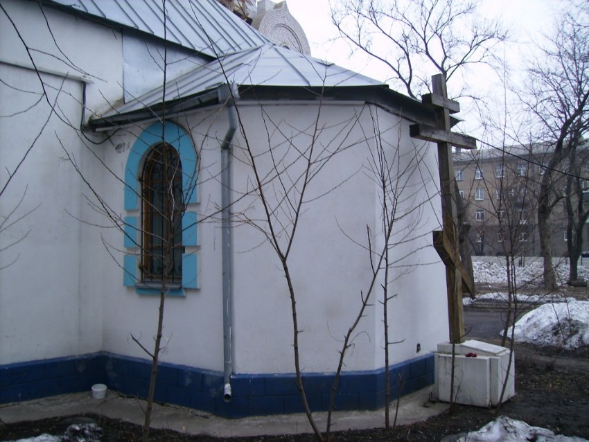 Часовня Рождества Христова, Воронеж (Воронеж, город, Воронежская область). архитектурные детали, Апсида